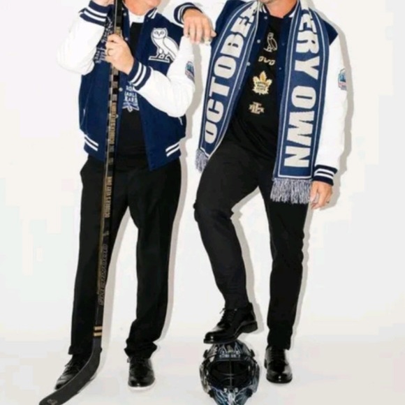 OVO / Toronto Maple Leafs Varsity Jacket size L - Picture 3 of 3